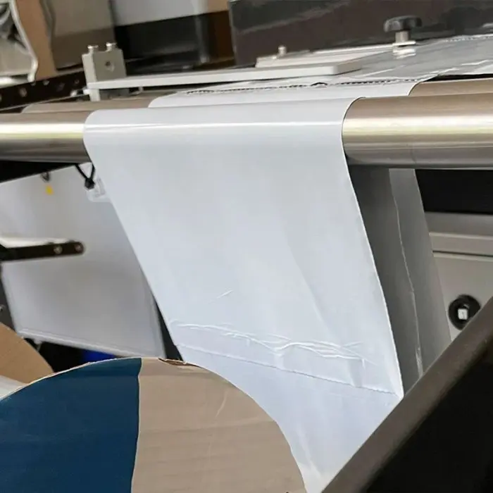Ролка с предварително отворени полиетиленови пликове Audion SpeedBags® Coex Mailer за машините Speedpack Tabletop 300 и Speedpack 400