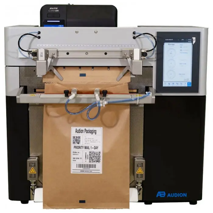 Предварително отворени хартиени пликове Audion Paper SpeedBags®, за машина Speedpack Tabletop 300 Dual