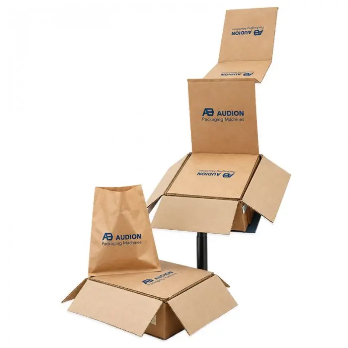 Предварително отворени хартиени пликове Audion Paper SpeedBags®, за машина Speedpack Tabletop 300 Dual