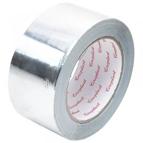 Banda Adeziva Din Aluminiu 50 mm x 50 m x 50 my-Banda Adeziva Aluminiu