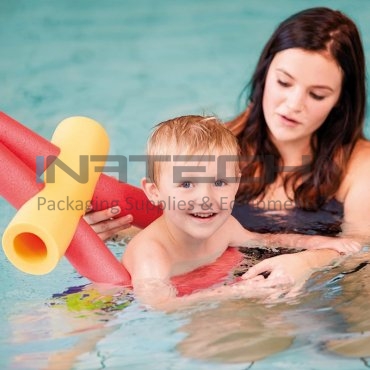 Conector Spuma 6 Gauri Lungime 315 mm, Diametru 62 mm, Grosime 19 mm, Conector 6 Orificii, Цвят Жълт