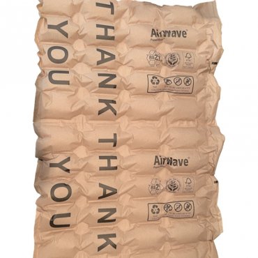 Perne De Aer Din Hartie Pentru Sistem AirBoy Nano4 Imprimare AirWave, Denumire Pernute void fill, Lungime Rola 300 m, Dimensiuni 100 X 210 mm, Композиции PaperWave-Bio 50 MY