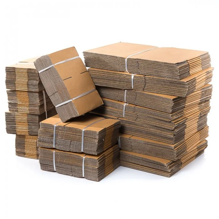 Cutii Carton Ondulat CO3, Natur-Cutii Standard Din Carton