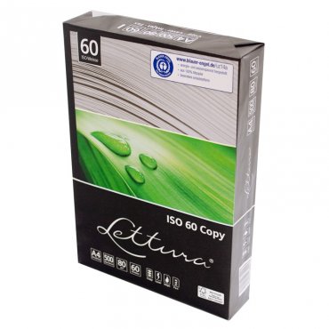 Hartie Copiator Reciclata A4 Lettura, 80g/mp, 500 coli/top Format A4, Denumire Lettura, Hartie Reciclata DA, Dimensiuni 210 x 297 mm, Цвят Бял, Greutate 80 gr/m2