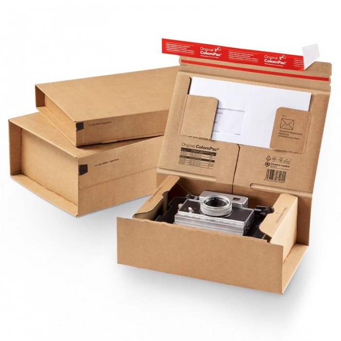 Cutie Din Carton Cu Folie De Retentie ColomPac®, 215 x 155 x 43 mm-Pachete PROMO