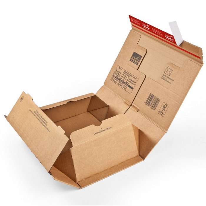 Cutie Din Carton Cu Folie De Retentie ColomPac®, 215 x 155 x 43 mm-Pachete PROMO