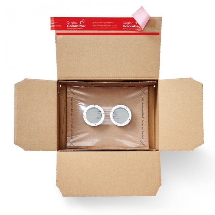 Cutie Din Carton Cu Folie De Retentie ColomPac®, 230 x 160 x 80 mm-Cutii Carton Cu Folie De Retentie