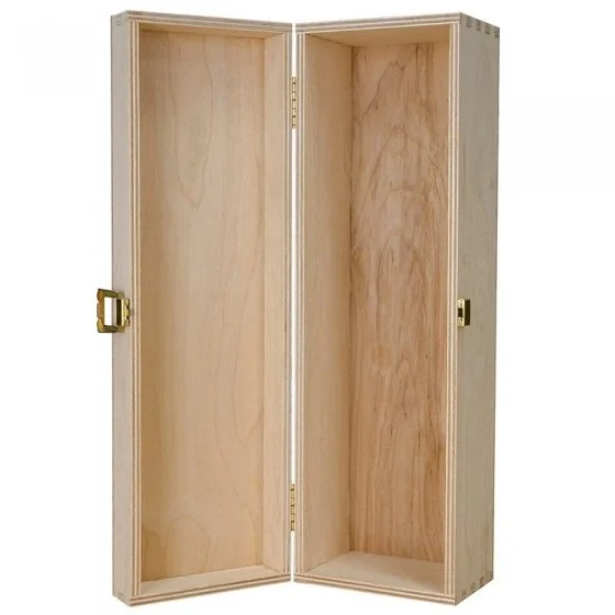 Cutie Din Lemn Pentru 1 Sticla De Vin