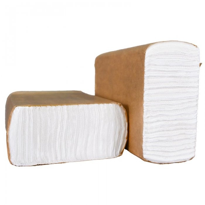 Prosop Hartie Pliat, Alb, Z-Fold, 5 buc/pachet-Consumabile Hartie