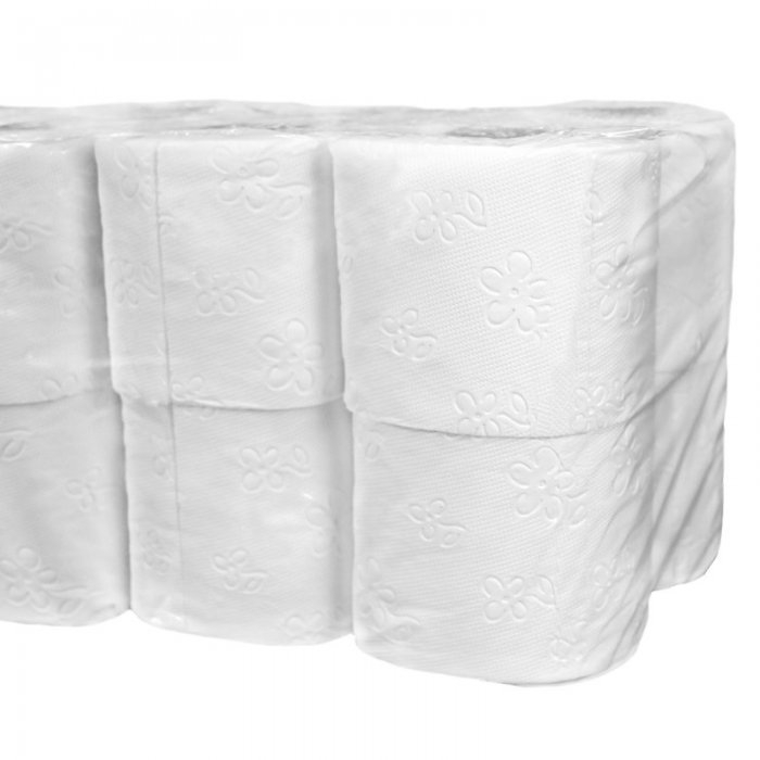 Hartie Igienica Horeca, Alb, 3 straturi, 16 role/bax-Consumabile Hartie