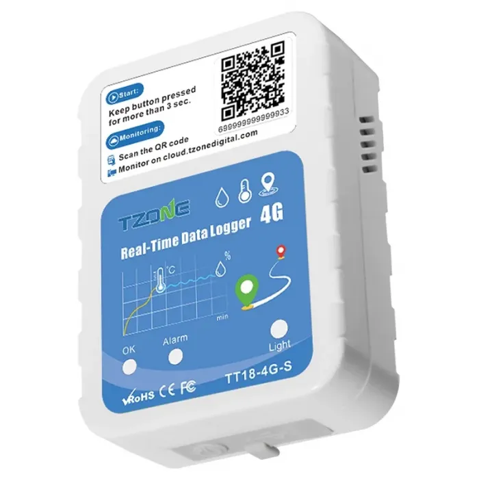 Temperature Monitoring - TT18-4G-S-Ambalaje Termoizolante Cu Temperatura Controlata