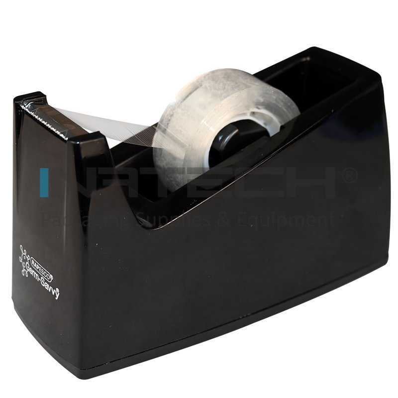 Dispenser cu Nisip pentru Banda Adeziva Rapesco, 19 mm x 33 m, Negru