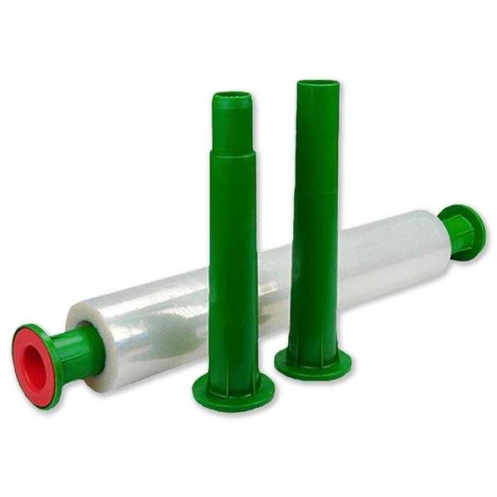 Пакет 6 ролки стреч фолио + Диспенсър от пластмаса