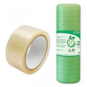 Pachet Folie Cu Bule 1 x 25 m, 40 my + Banda Adeziva Acrilica-Pachete PROMO