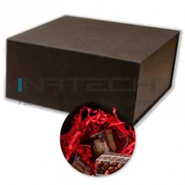 Pachet Cutie Mucava 230 x 230 x 110 mm + Hartie Umplutura Cadouri SkewPack Standard 1 kg