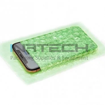 Pungi Cu Bule In Doua Straturi Latime 220 mm, Lungime 300 mm, Grosime 60 my, Clapeta NU mm, Цвят Зелен, Buc / Pachet 100