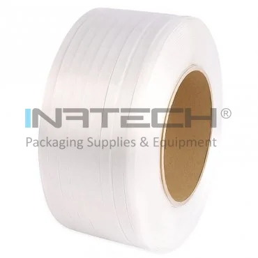 Banda Paletizare PP Lungime 2000 m, Latime 12 mm, Utilizare Automata, Grosime 0.70 mm, Цвят Бял, Diametru Tub 200 mm