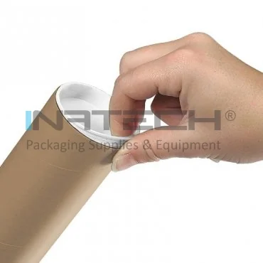 Capace Tub Carton Diametru 75 mm, Композиции Plastic, Цвят Бял, Buc / Pachet 2000