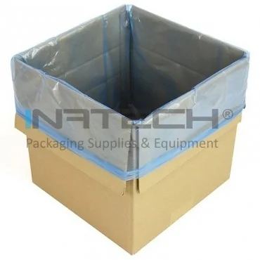 Saci Si Huse VCI Anticoroziune Latime 1275 mm, Inaltime 2000 mm, Pliu 2 x 435 mm, Grosime 80 my, Цвят Син, Buc / Pachet 1